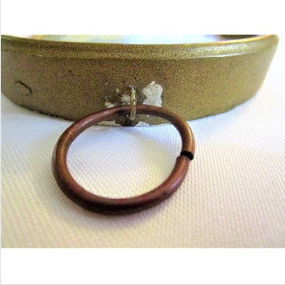 Currier & Ives Small Round Decorative Plaque, circa early 1900s - Picture 5 of 6